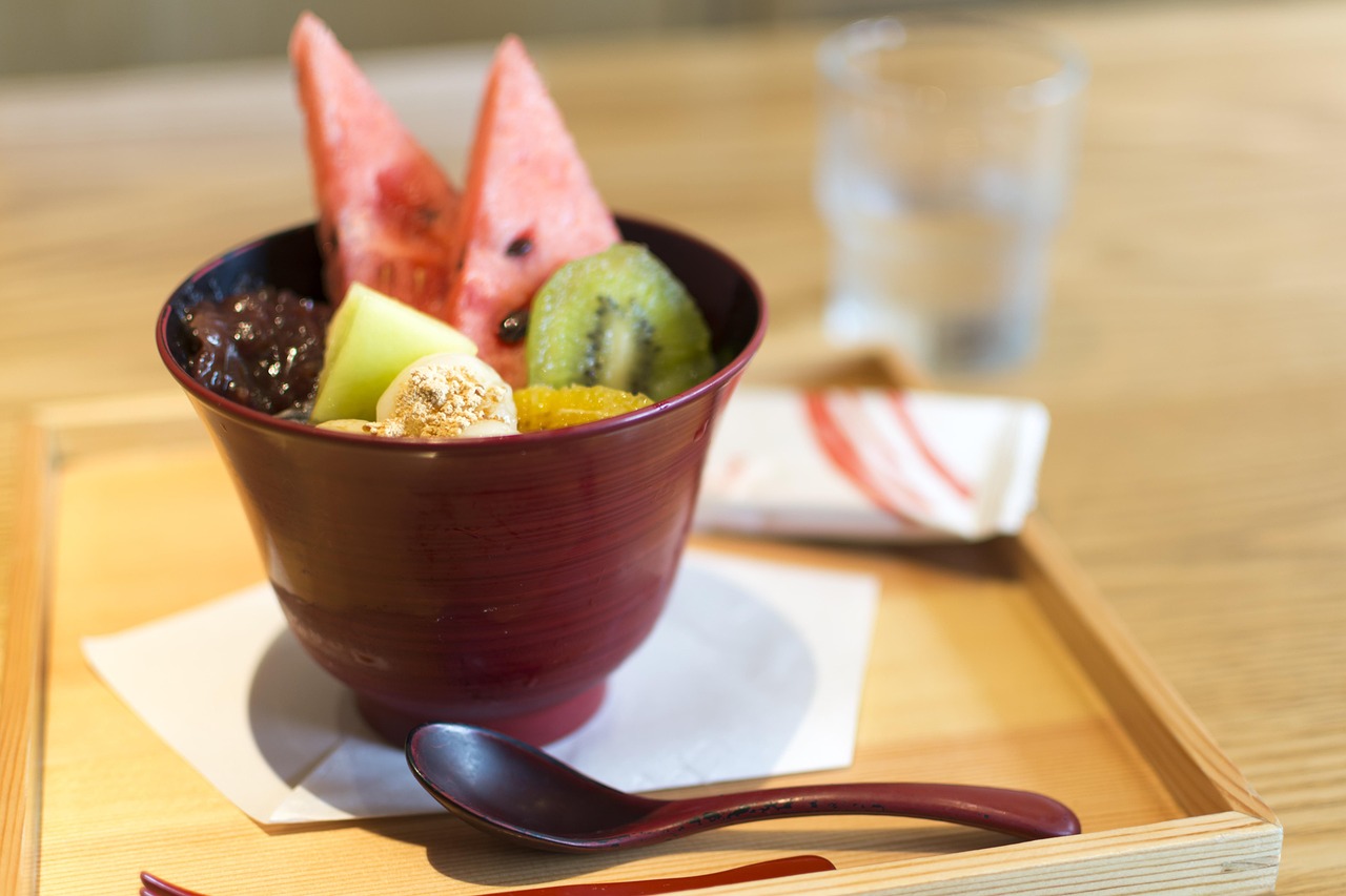 夏の新スイーツ(雪の宿ミルクボール・和スイーツ)