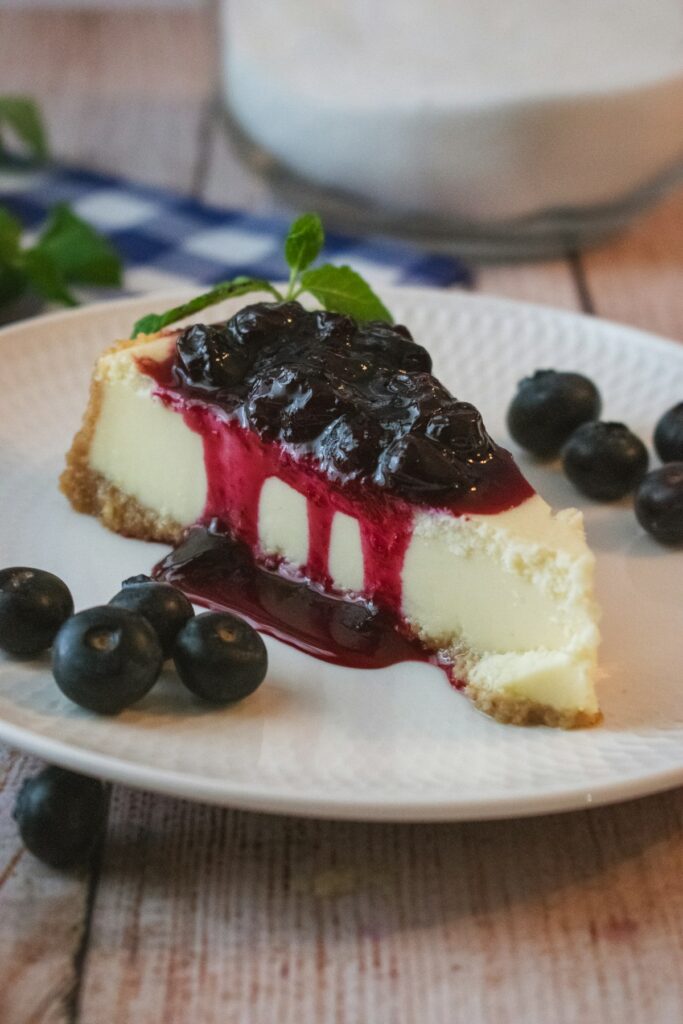 夏の新作スイーツ（チーズケーキ）
